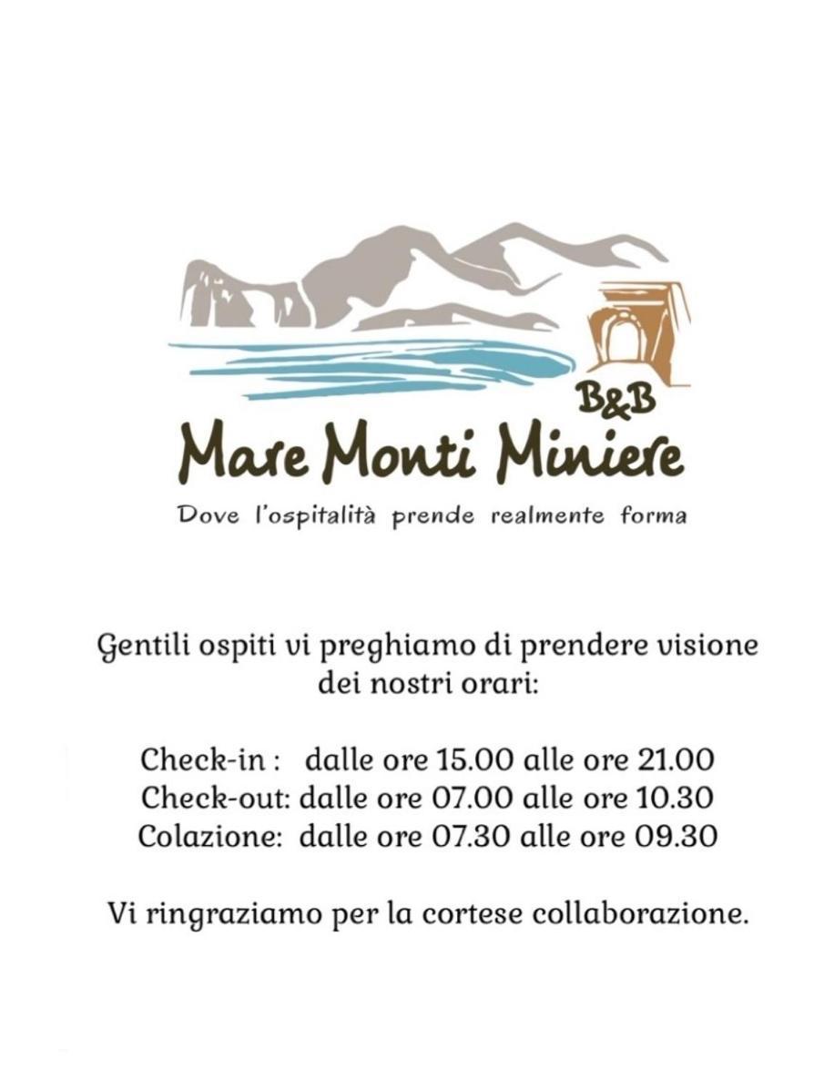 B&B Mare Monti Miniere Iglesias Kültér fotó