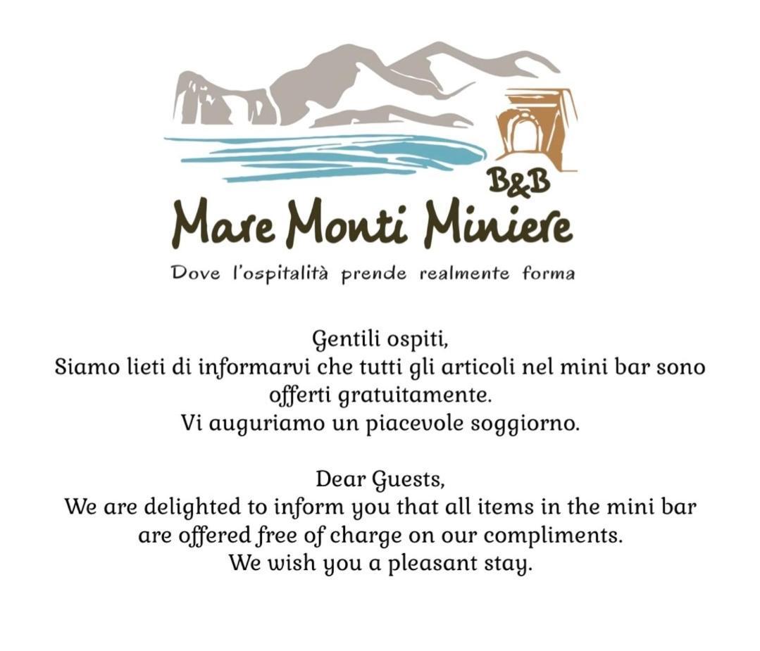 B&B Mare Monti Miniere Iglesias Kültér fotó